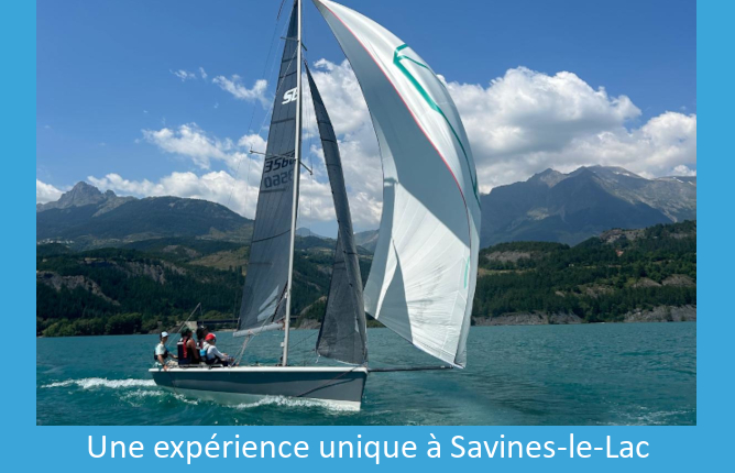 Voilier Savines le Lac