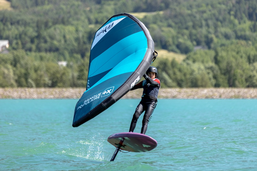 Wingfoil lac Serre Poncon